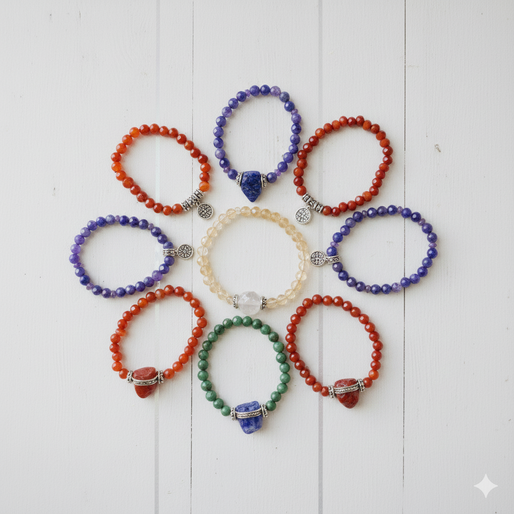 Crystal Healing Bracelets