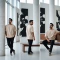 Oversized Essential | Solid – Beige